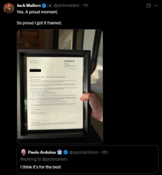 摩根大通关闭了Strike首席执行官杰克·马勒斯的银行账户。